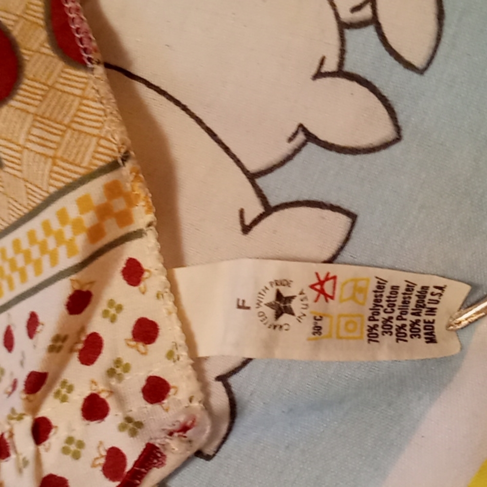Bundle of 2 Sets,Cheerful, Country Style, Kitchen, Window Curtains - Picture 2 of 8